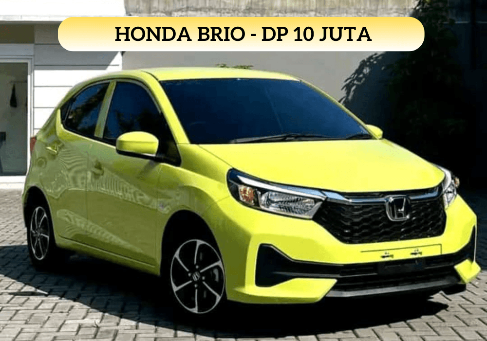 Promo Akhir Tahun DP 10 Juta Bawa Pulang Honda Brio