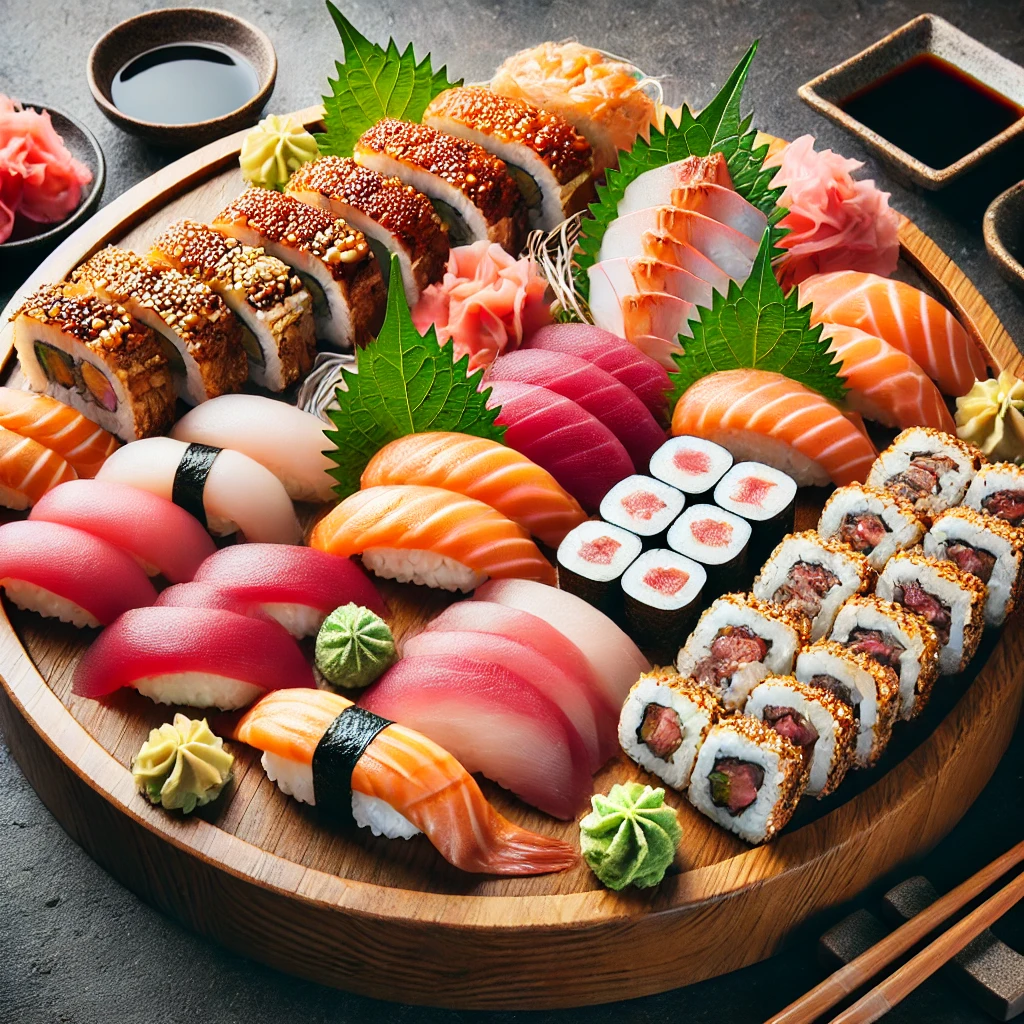 Sushi and Sashimi