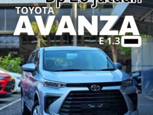angsuran mobil Avanza DP 20 juta