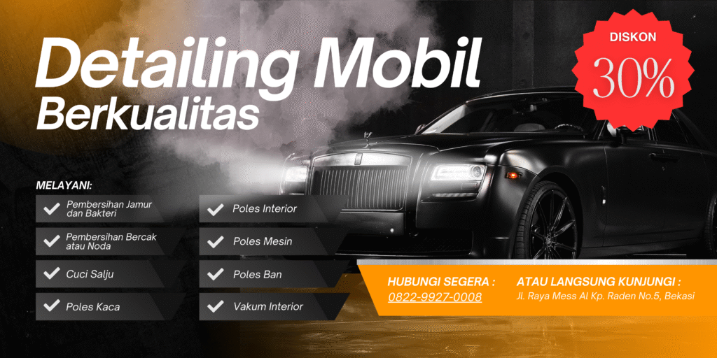 Salon Mobil Bekasi – Fortune8 Detailing