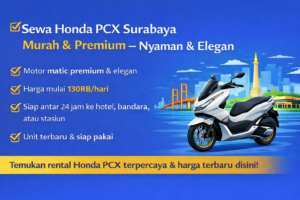 Sewa Honda PCX Surabaya