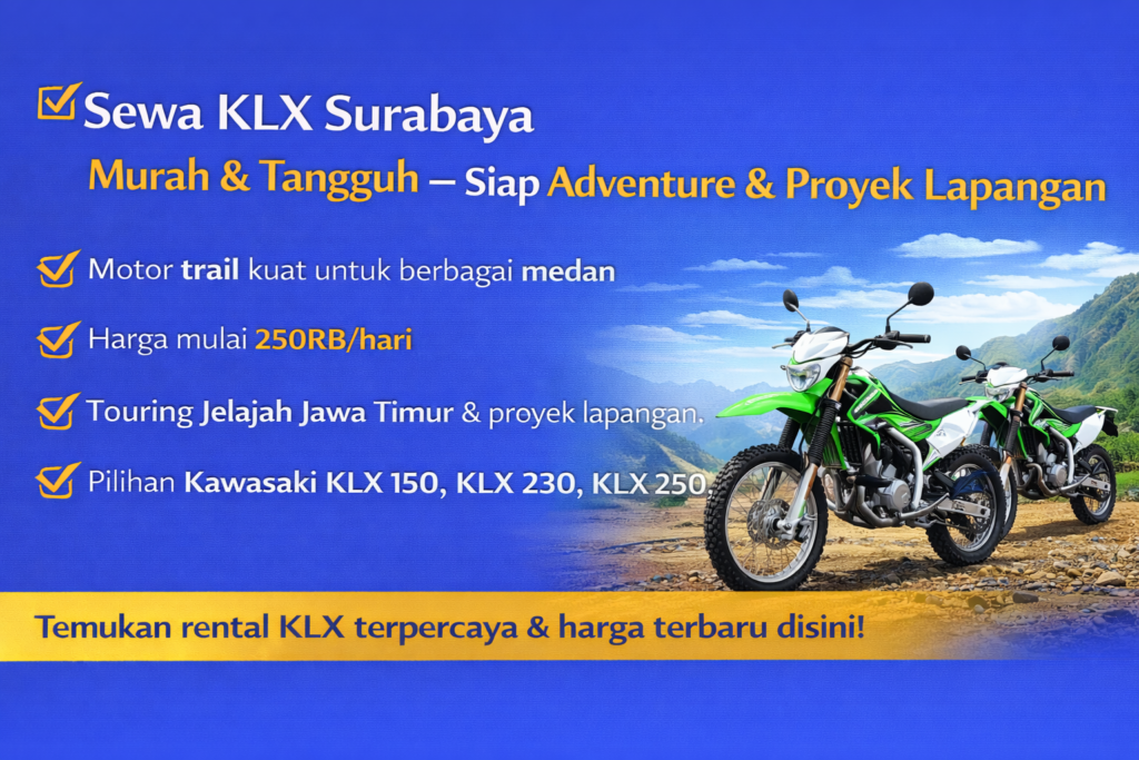 Sewa KLX Surabaya
