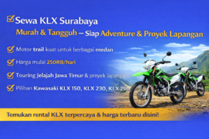 Sewa KLX Surabaya