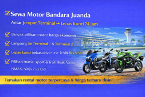 Sewa Motor Bandara Juanda