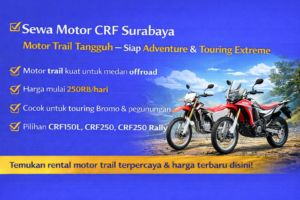 Sewa Motor CRF Surabaya