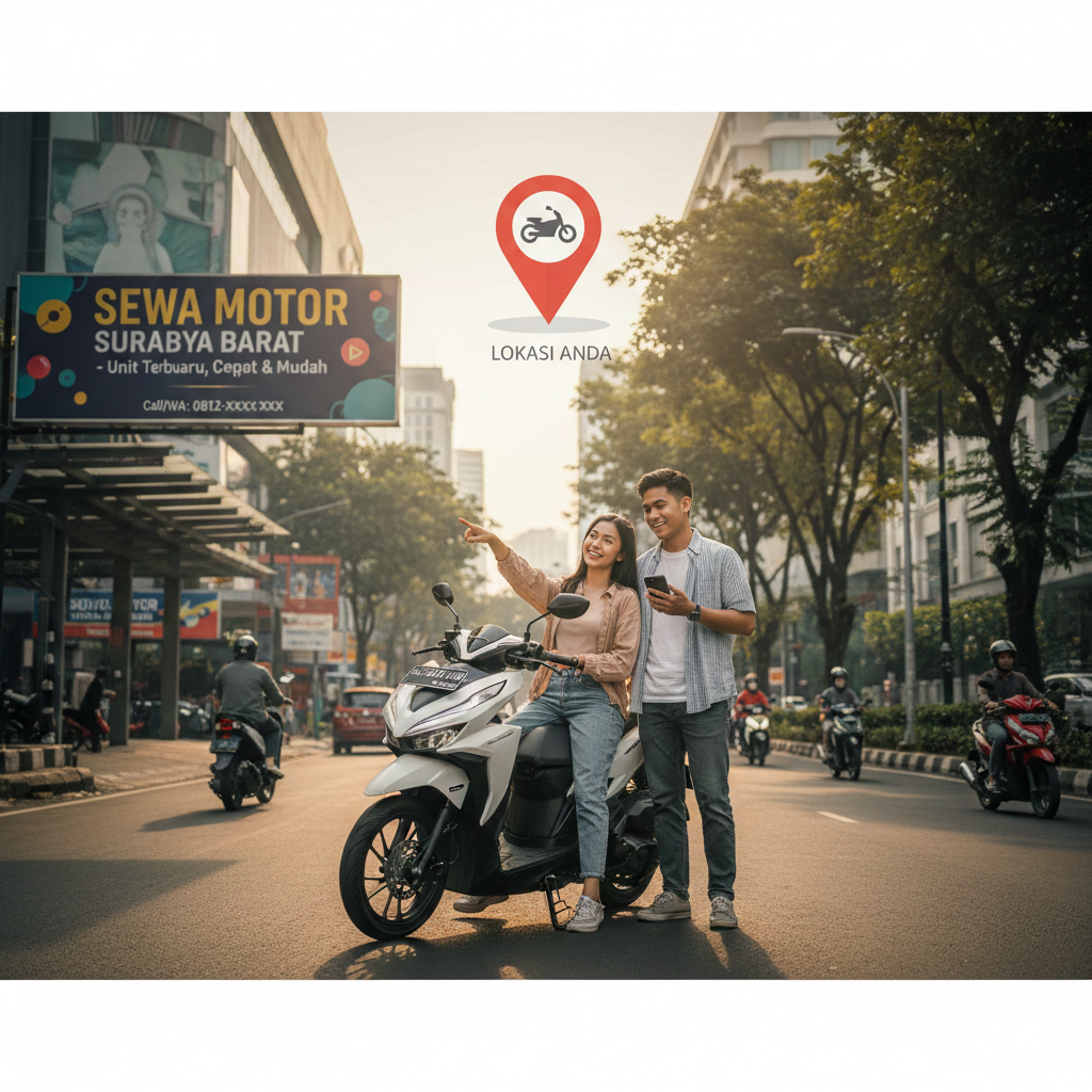 Sewa Motor Surabaya Barat