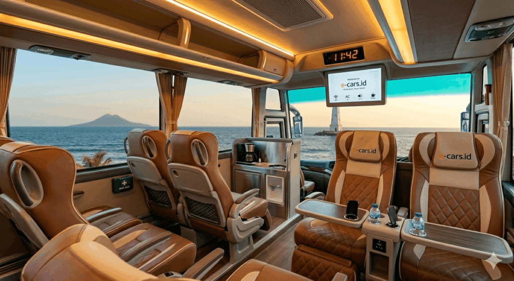Fasilitas Bus Medium Pariwisata: Lengkap dari Standar hingga Premium Fasilitas Bus Medium Pariwisata