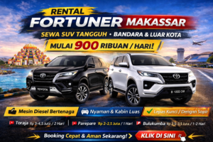 Rental Fortuner Makassar