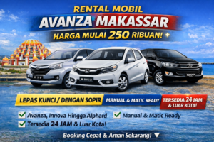 Rental Mobil Avanza Makassar