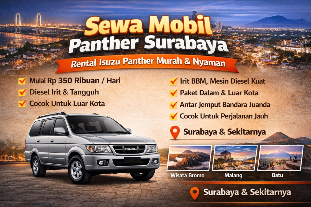 Sewa Mobil Panther Surabaya