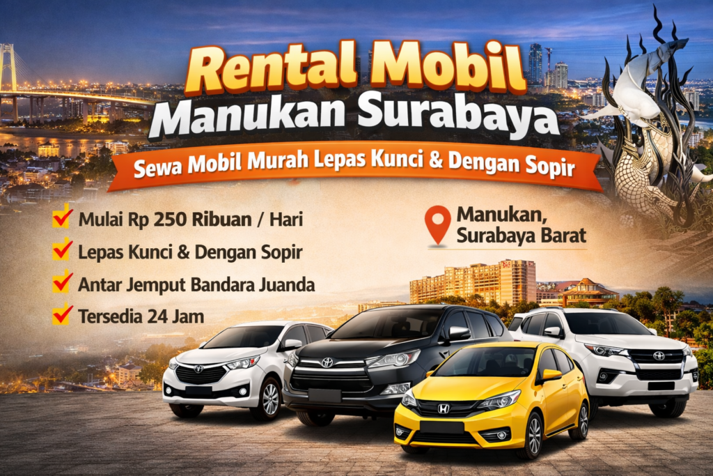 rental mobil Manukan Surabaya