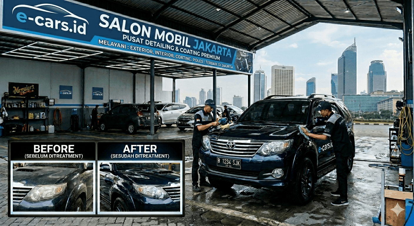 Salon Mobil Jakarta Profesional – Detailing, Coating & Perawatan Premium salon mobil jakarta