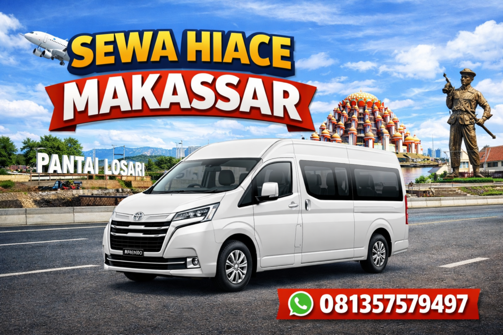 sewa hiace makassar