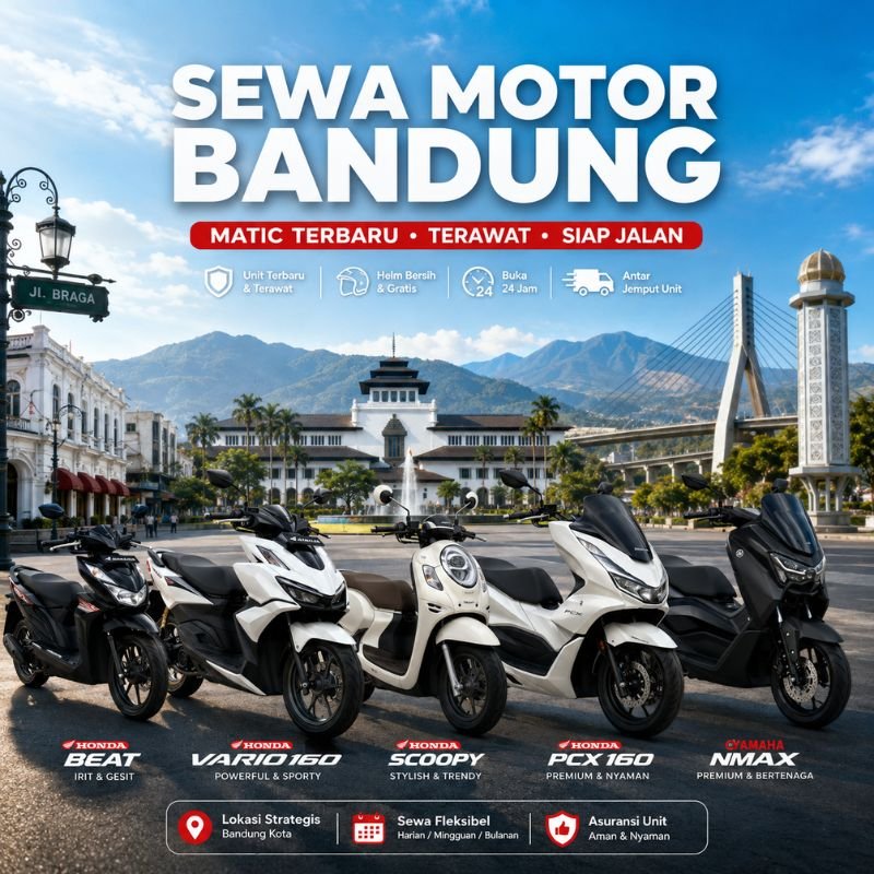 Sewa motor Bandung