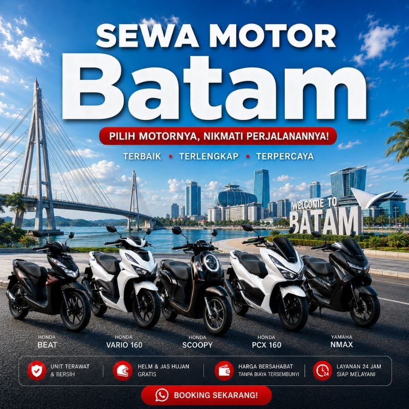 Sewa motor Batam