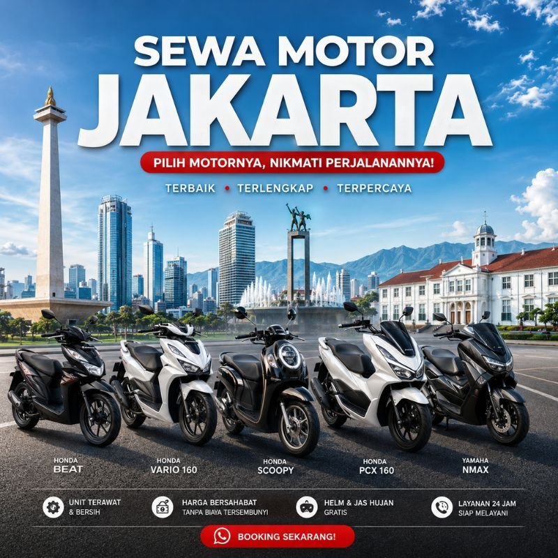Sewa motor Jakarta